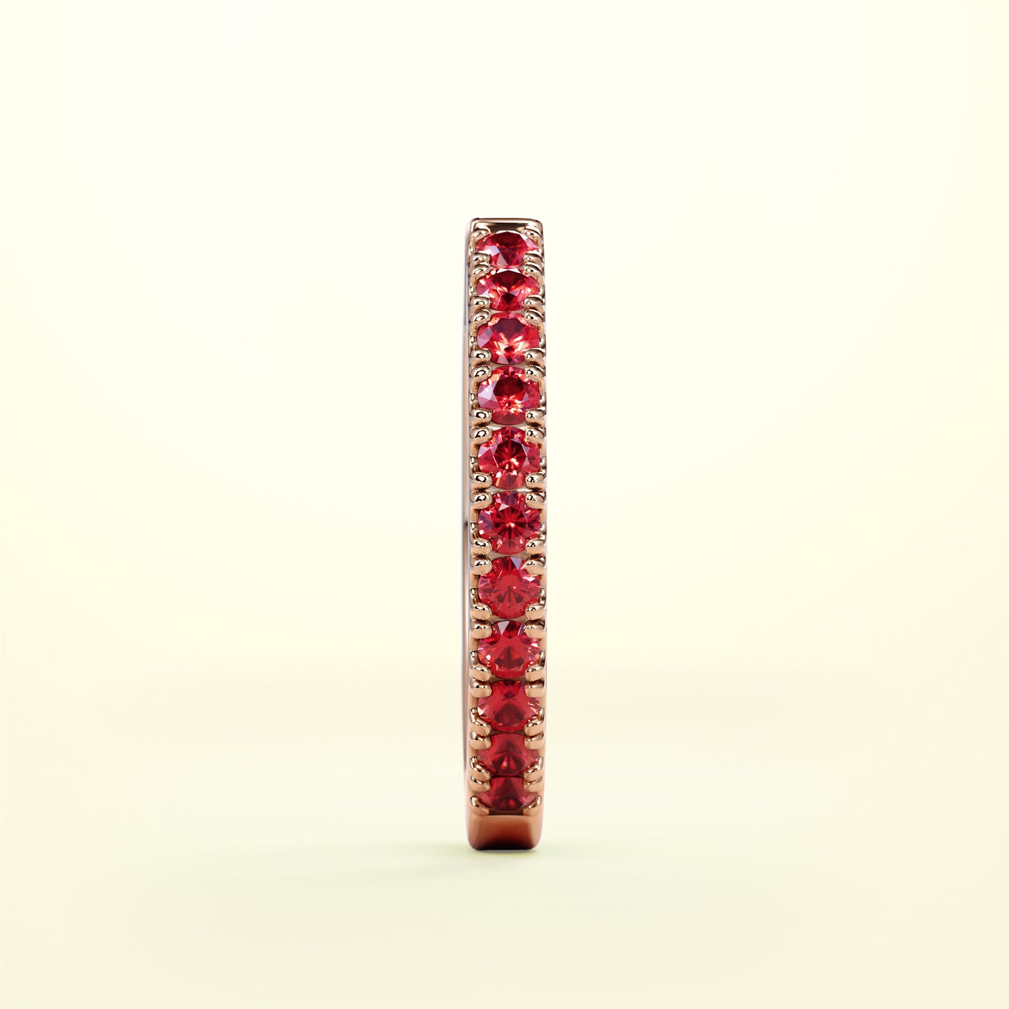 HOOP Rubin large - FENA daily Jewellery