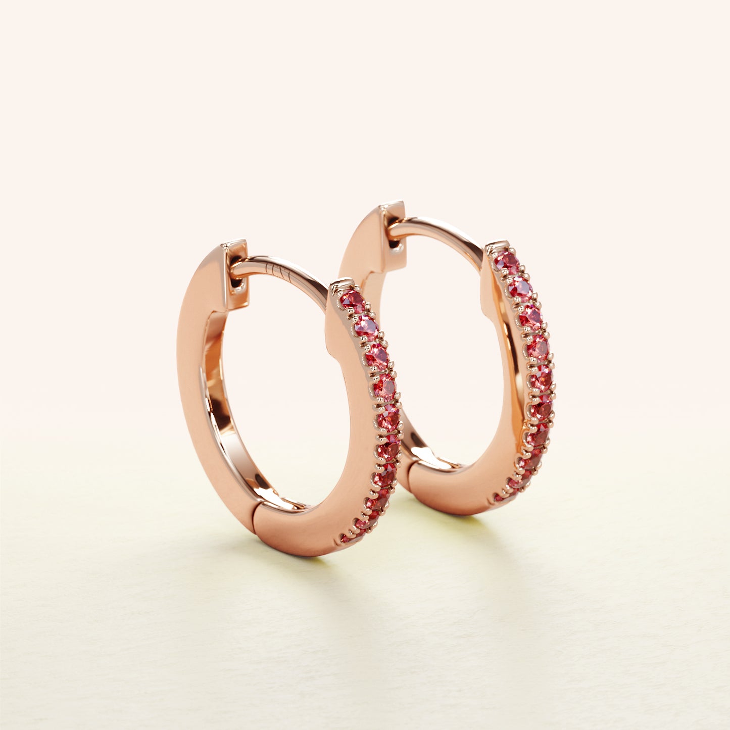 HOOP Rubin small - FENA daily Jewellery