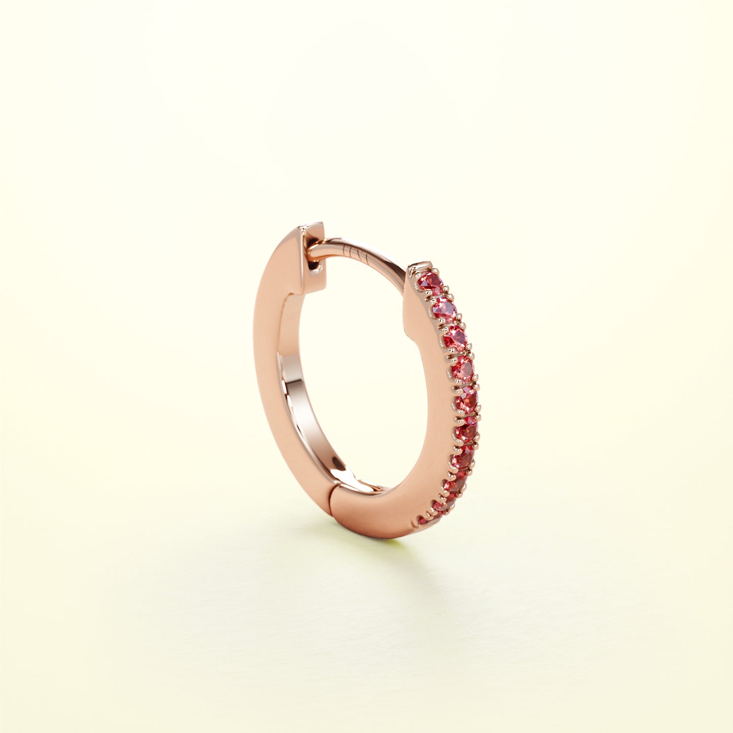 HOOP Rubin small - FENA daily Jewellery