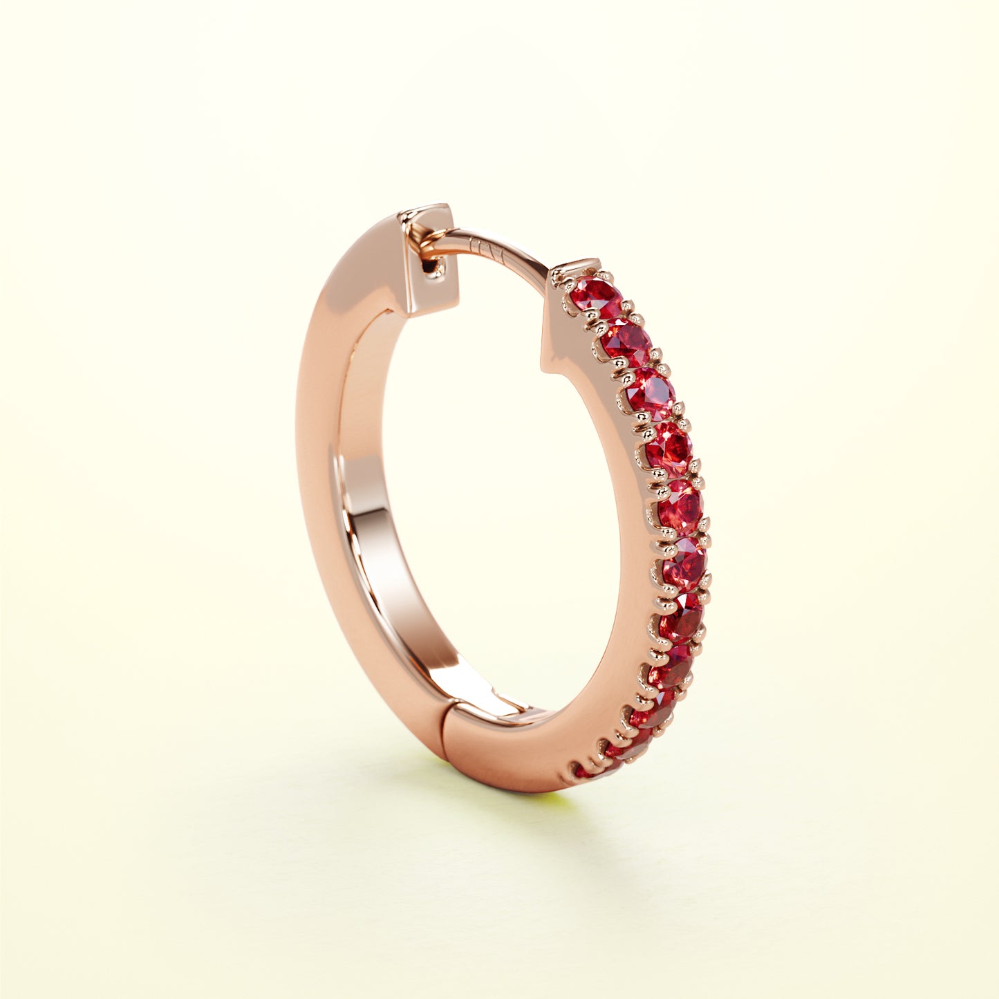 HOOP Rubin large - FENA daily Jewellery