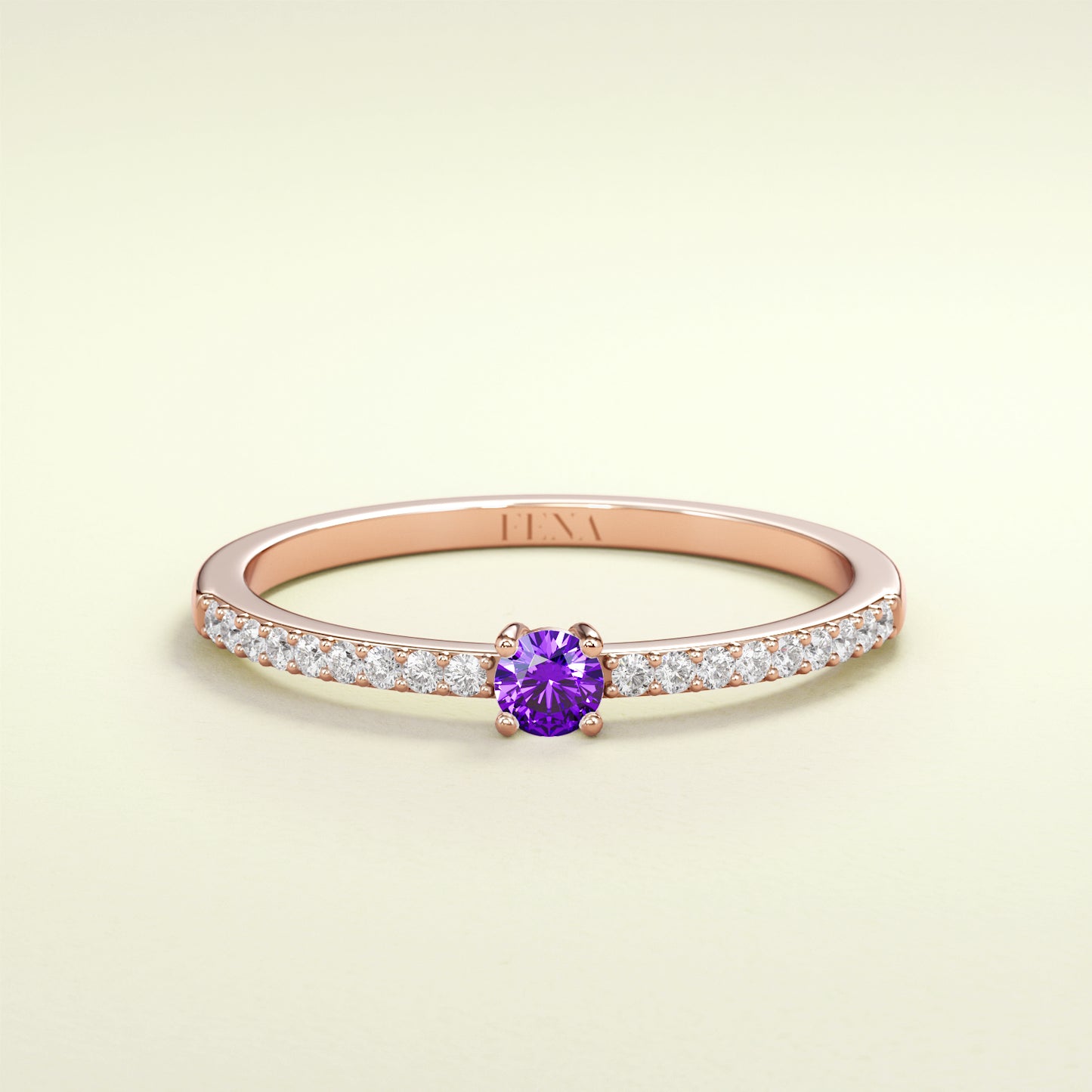 BIRTHSTONE Amethyst - Februar - FENA daily Jewellery