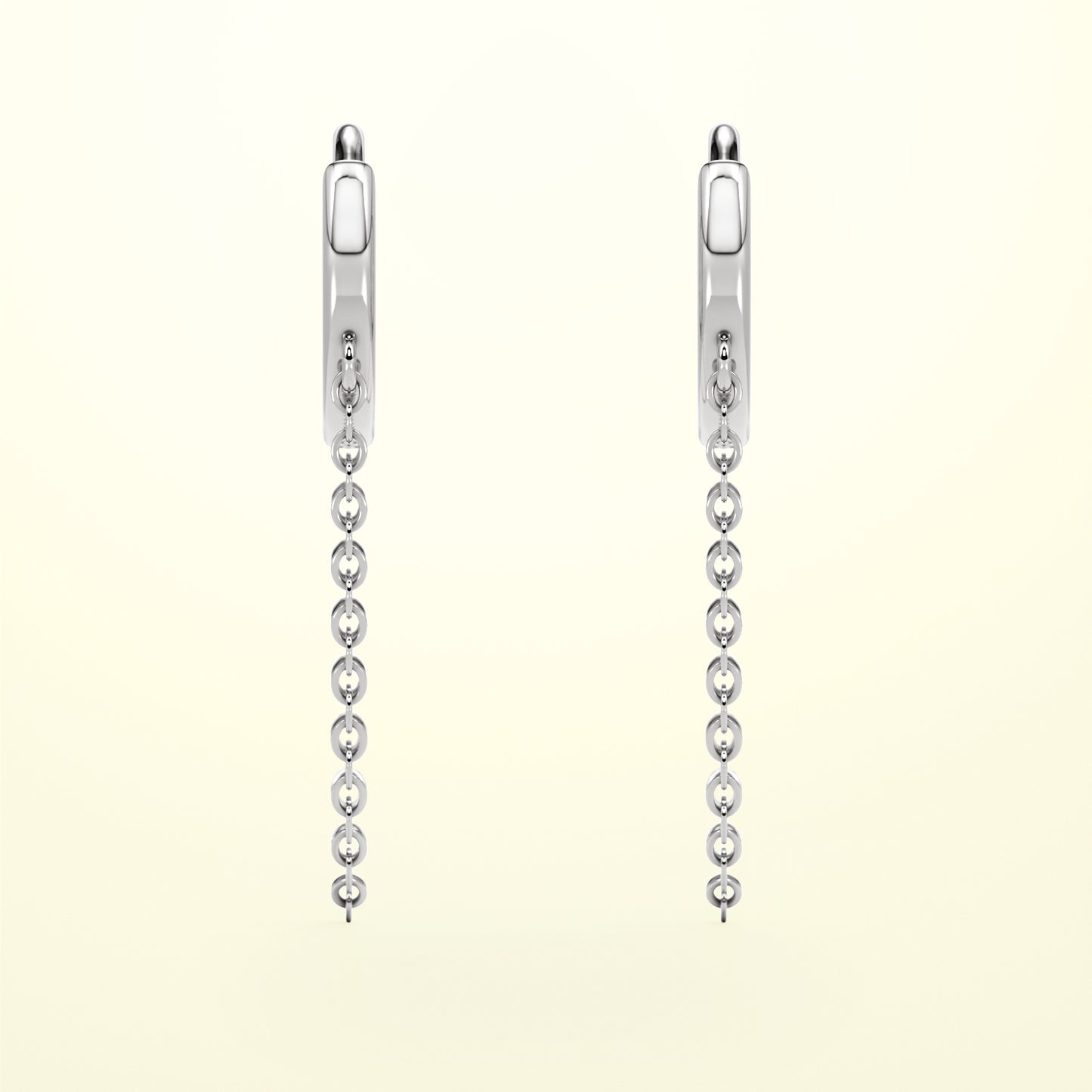 PURE Chain Hoops - 14K Gold - FENA daily Jewellery
