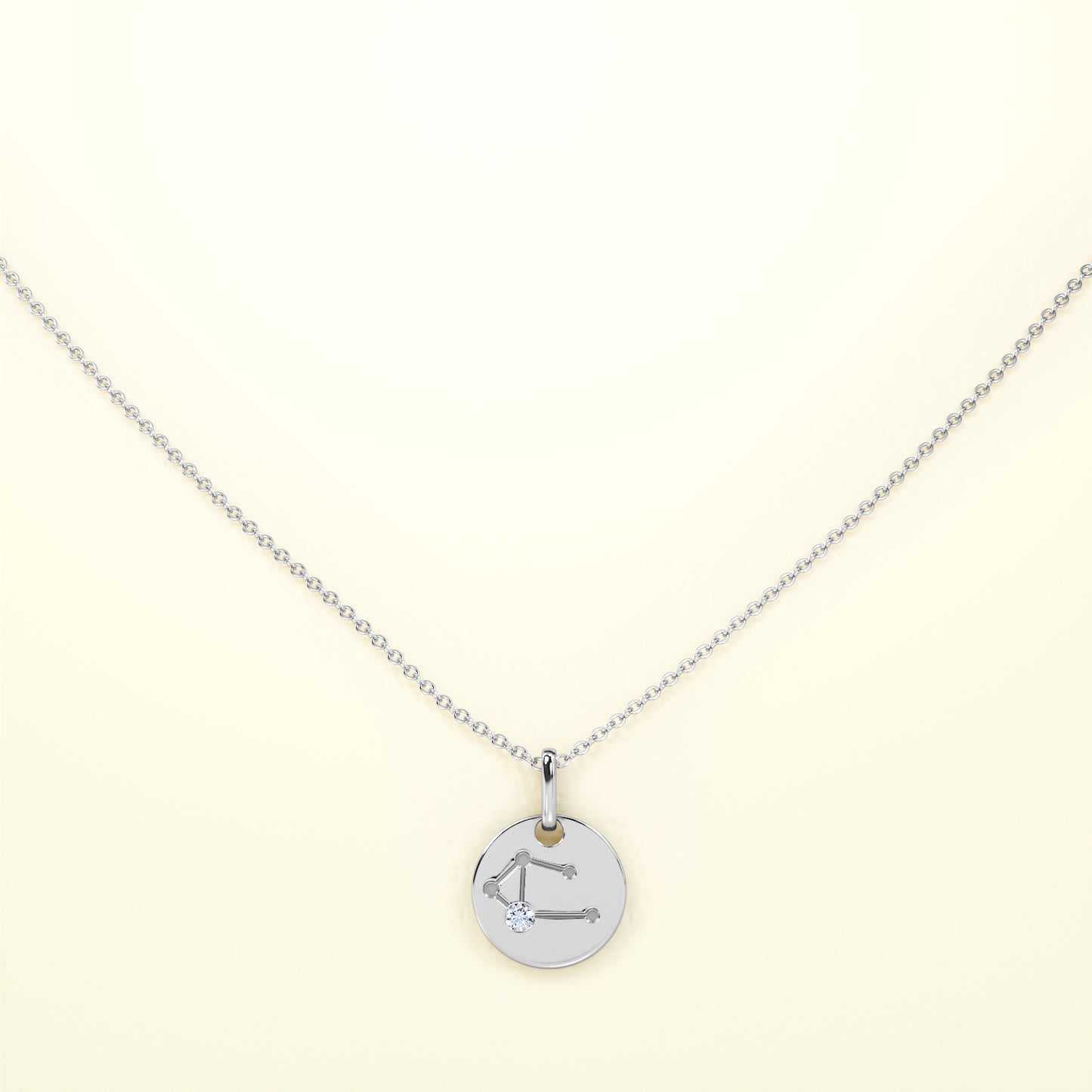 PURE Zodiac Waage - 14K Gold - FENA daily Jewellery