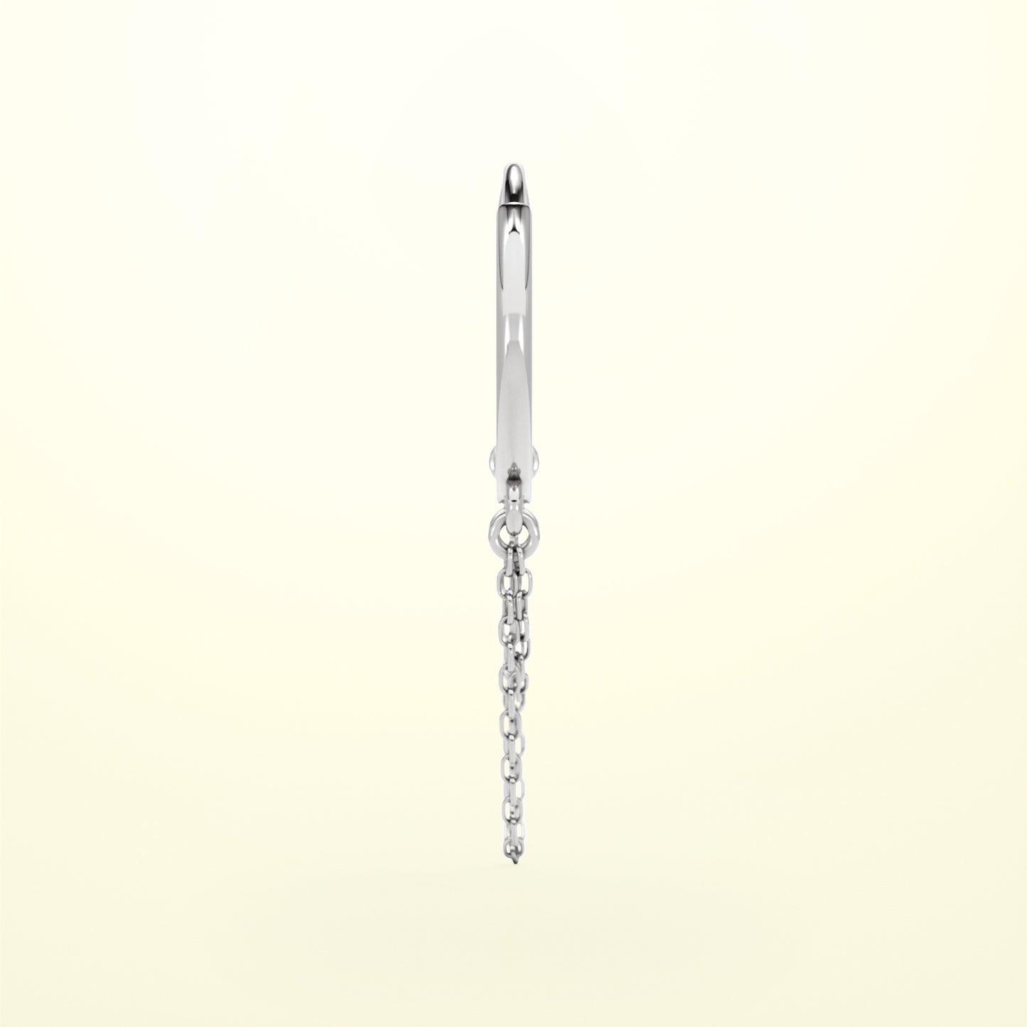 PURE Double Chain Hoops - 18K Gold - FENA daily Jewellery