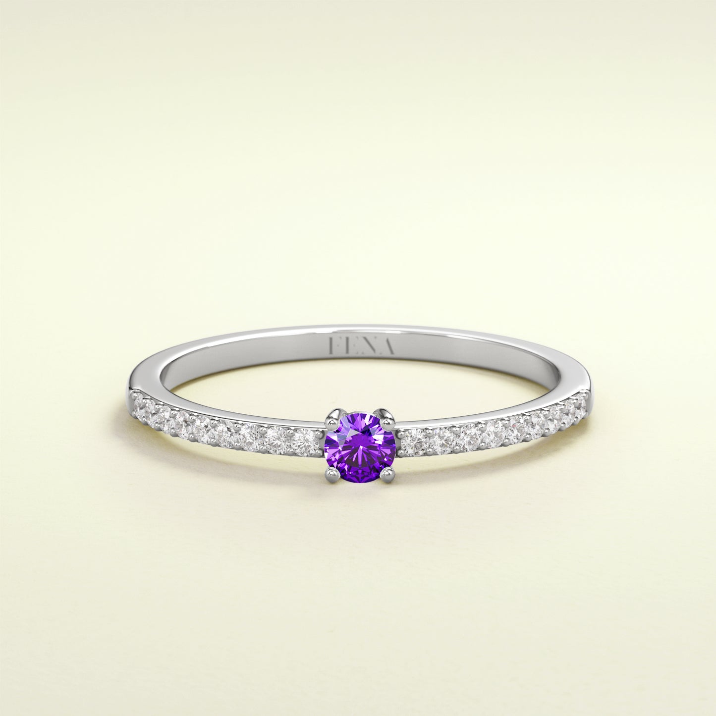 BIRTHSTONE Amethyst - Februar - FENA daily Jewellery