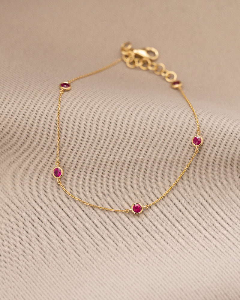 LINE COLOURS 5 Stone - FENA daily Jewellery
