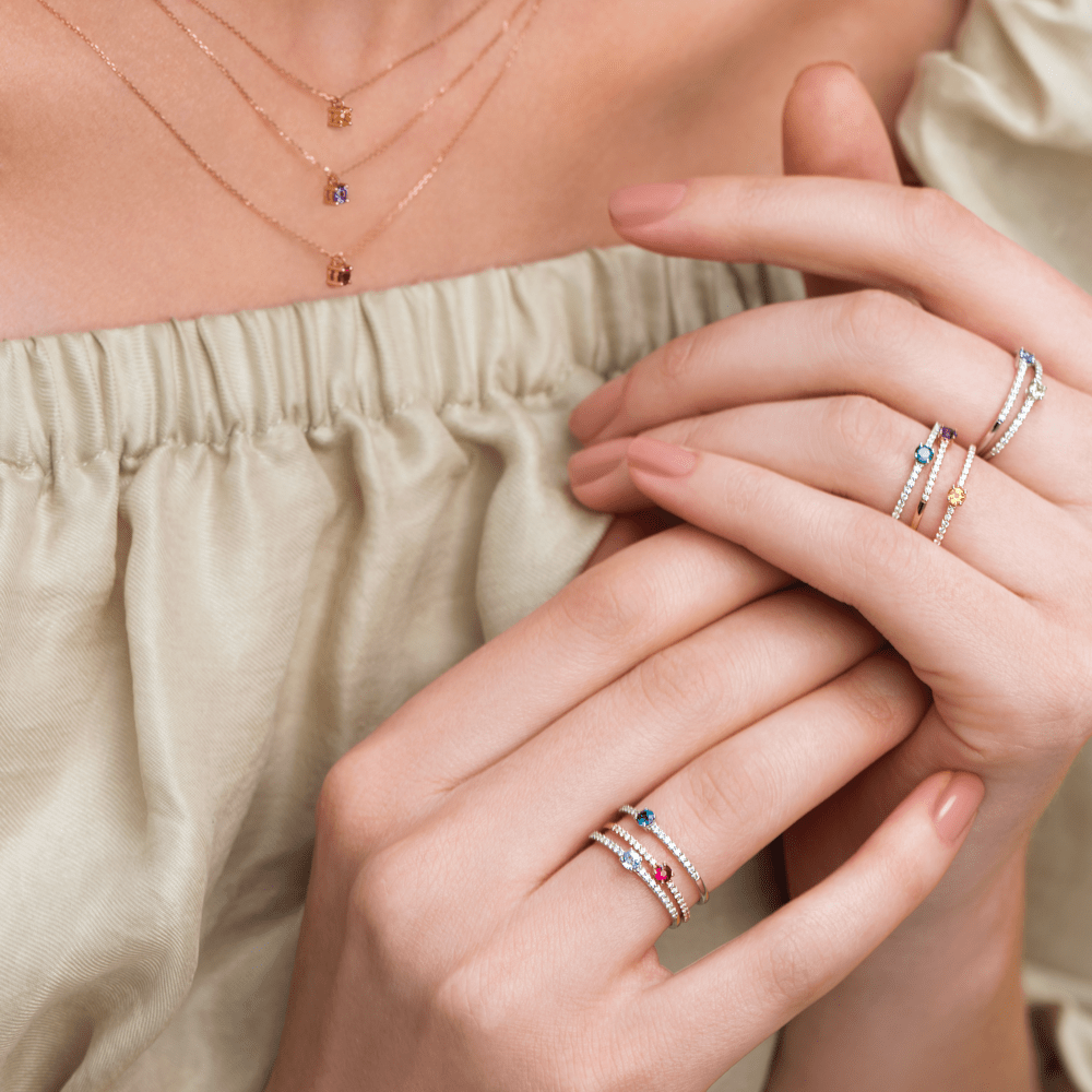 BIRTHSTONE Amethyst - Februar - FENA daily Jewellery