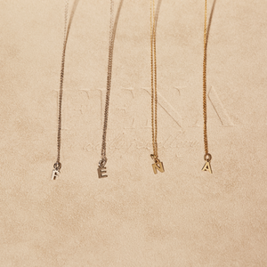 PURE Letters ohne Kette - 14K Gold