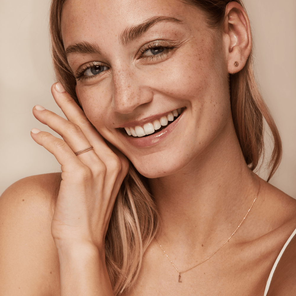 PURE Letters - 14K Gold - FENA daily Jewellery