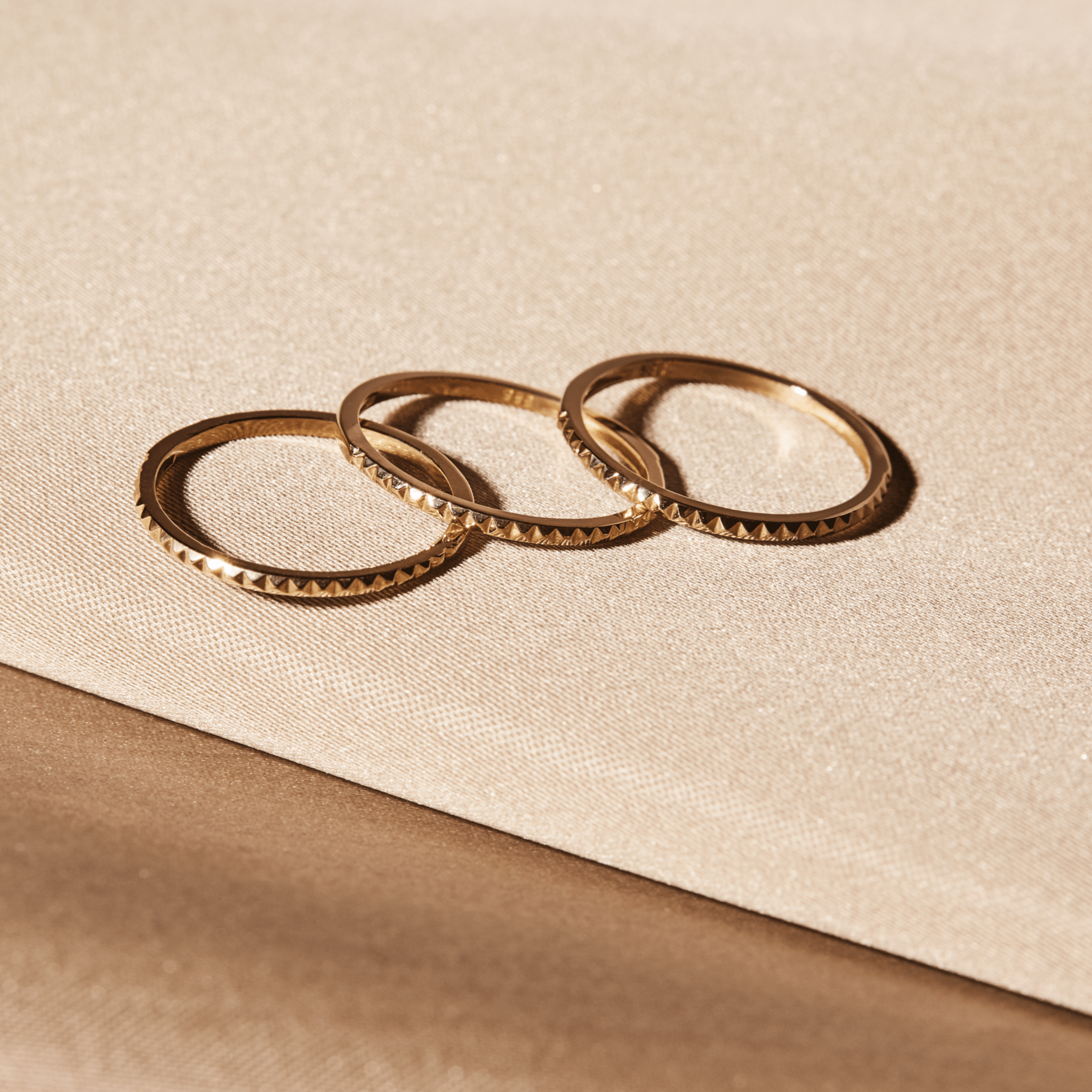 PURE Edgy - 14K Gold - FENA daily Jewellery