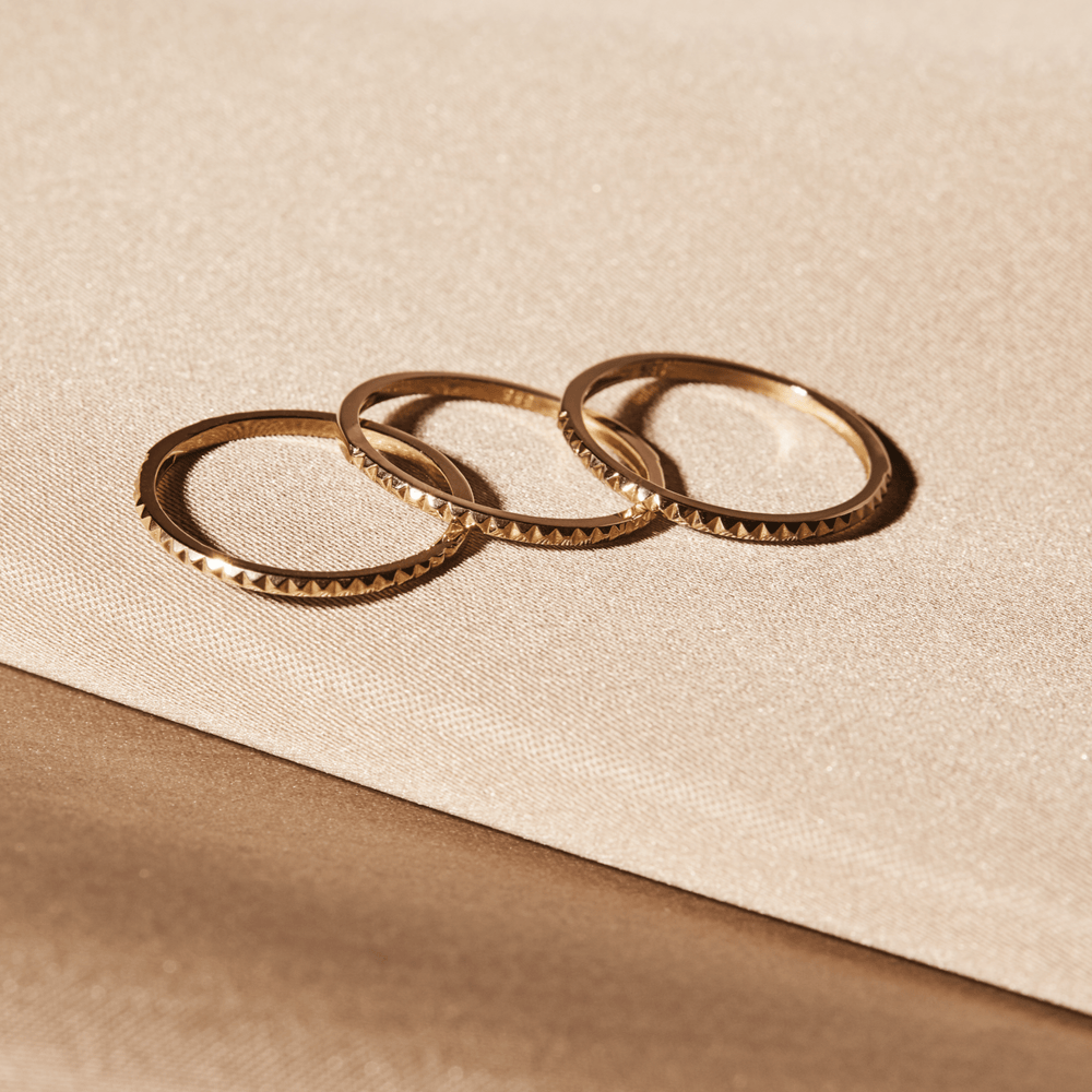 PURE Edgy - 14K Gold - FENA daily Jewellery