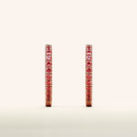 HOOP Rubin small - FENA daily Jewellery