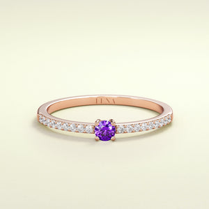 BIRTHSTONE Amethyst - Februar - FENA daily Jewellery