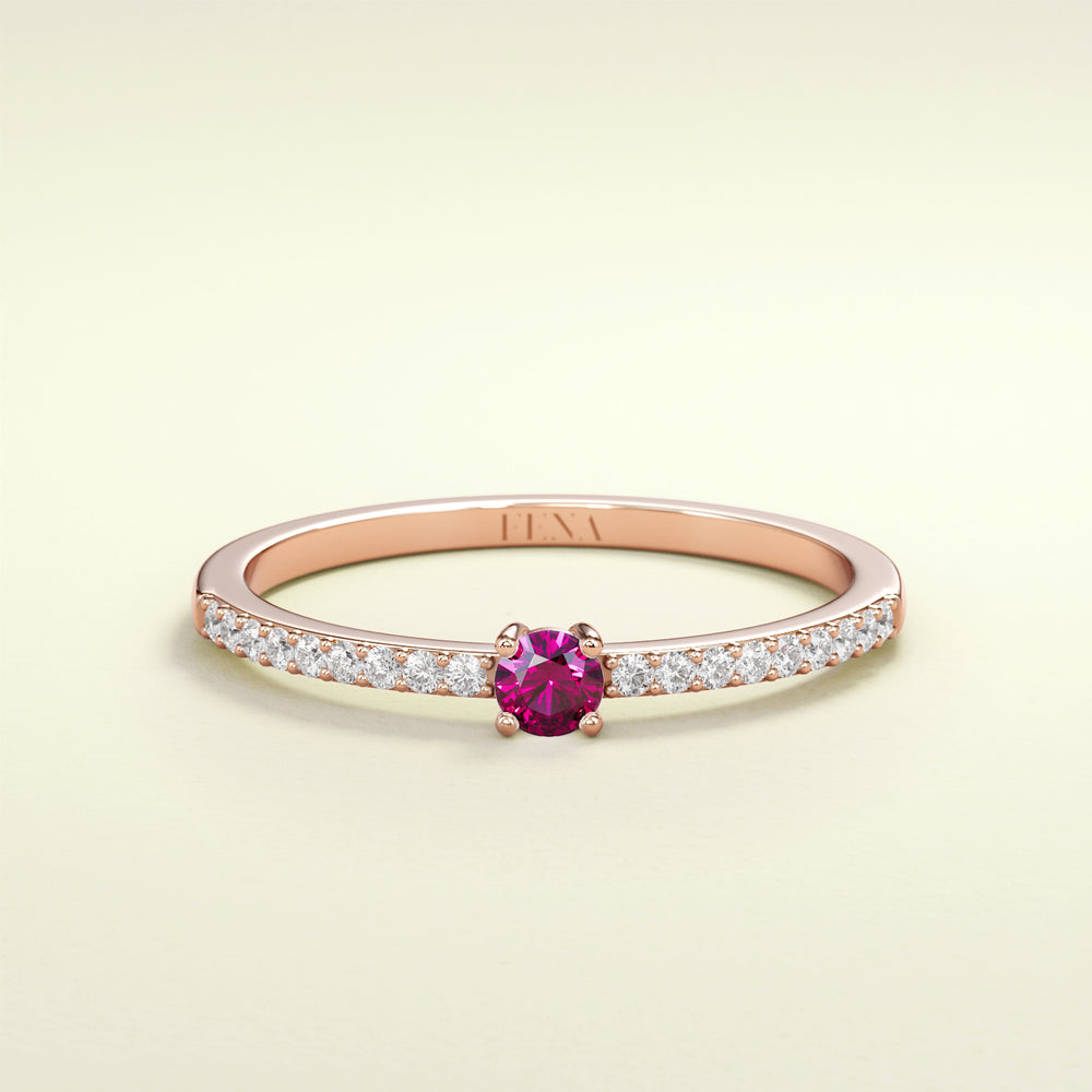 BIRTHSTONE Granat - Jänner - FENA daily Jewellery