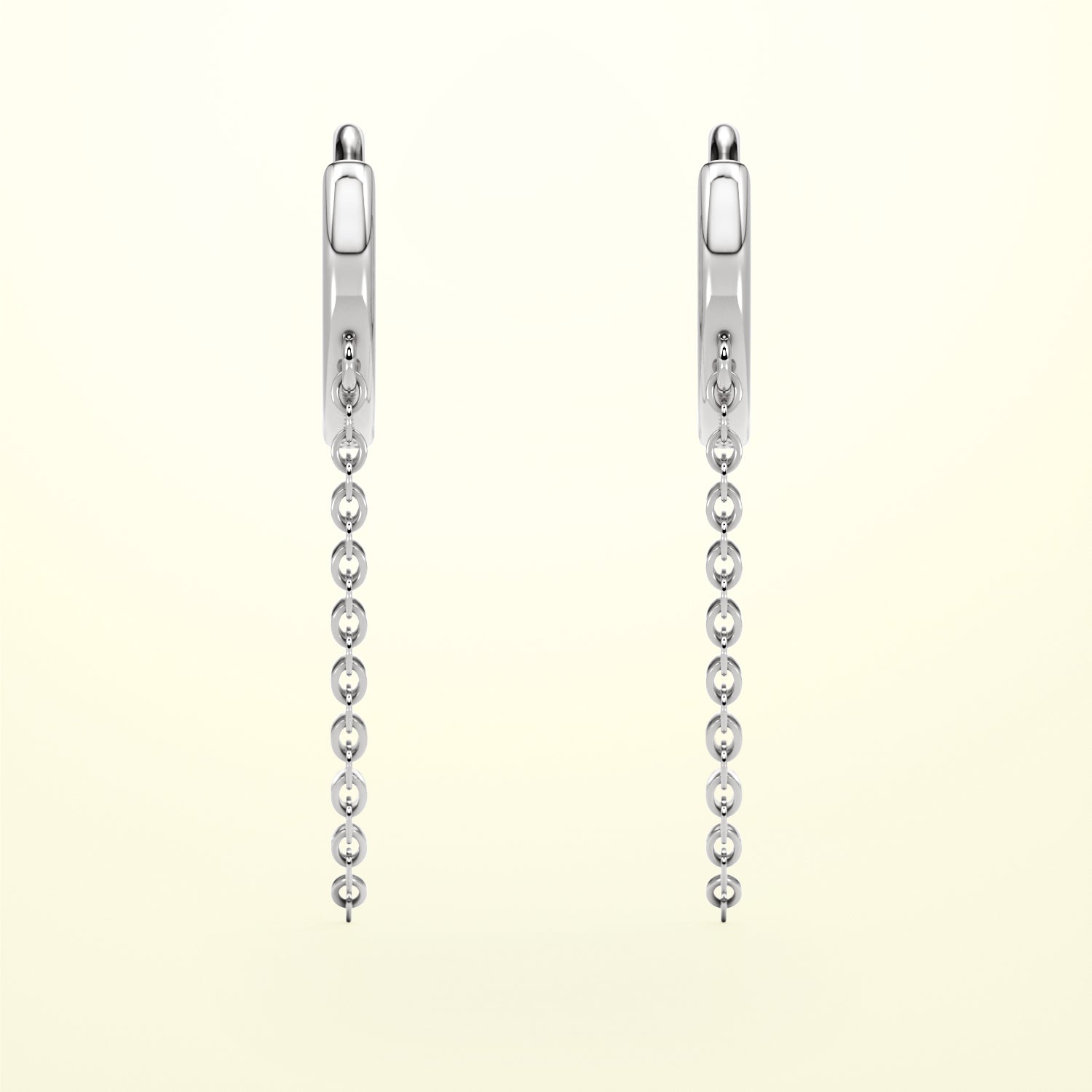 PURE Chain Hoops - 14K Gold - FENA daily Jewellery
