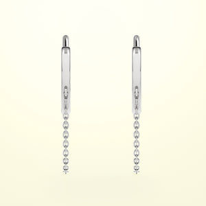 PURE Chain Hoops - 14K Gold - FENA daily Jewellery