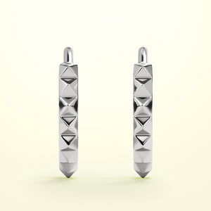 PURE Edgy Hoops - 14K Gold - FENA daily Jewellery