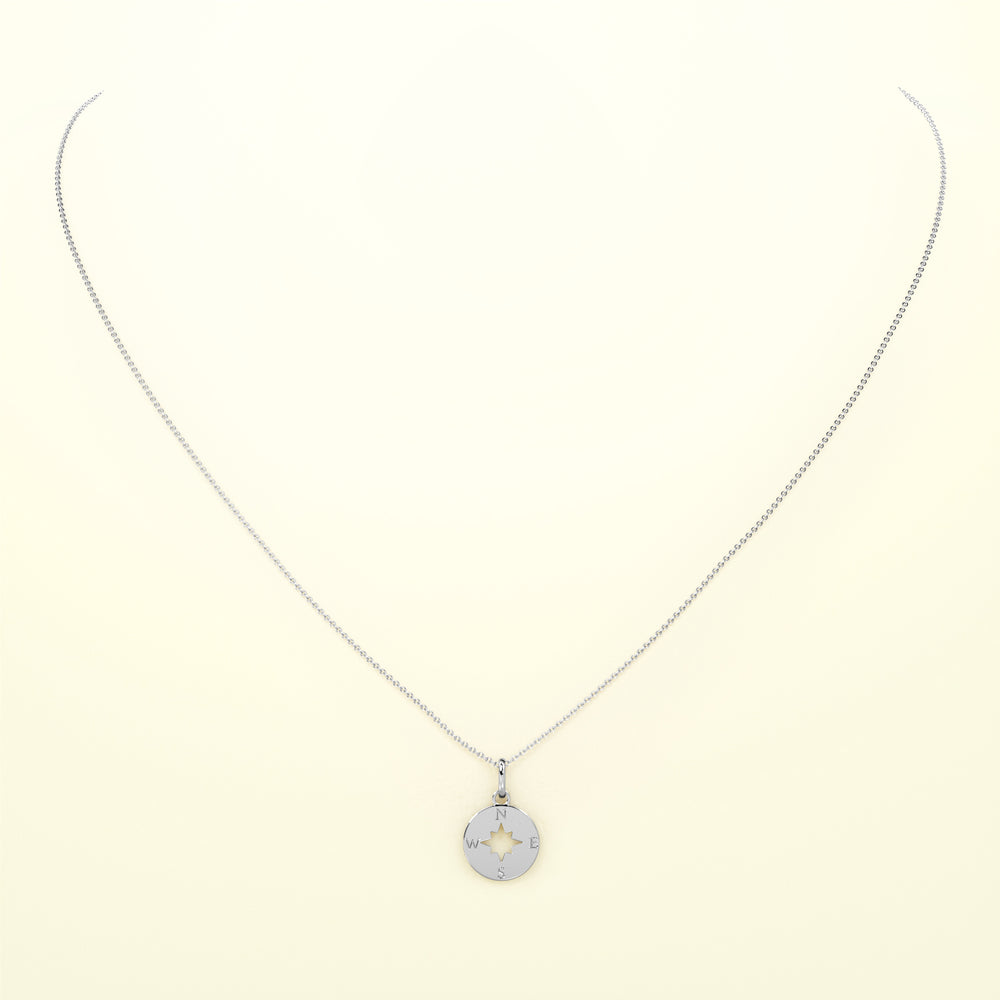 PURE Kompass - 14K Gold - FENA daily Jewellery