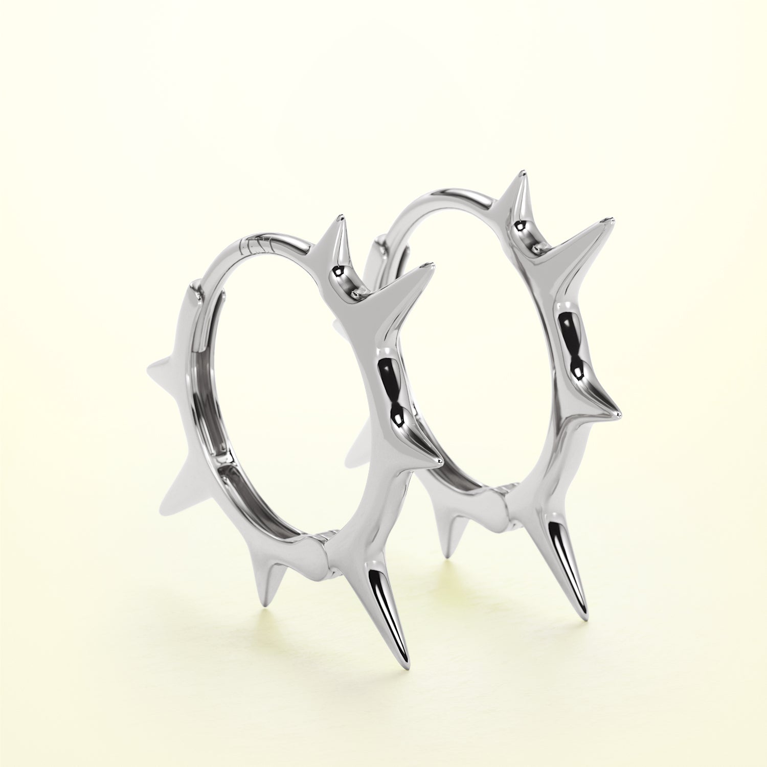 PURE Rockstar Hoops - 18K Gold - FENA daily Jewellery