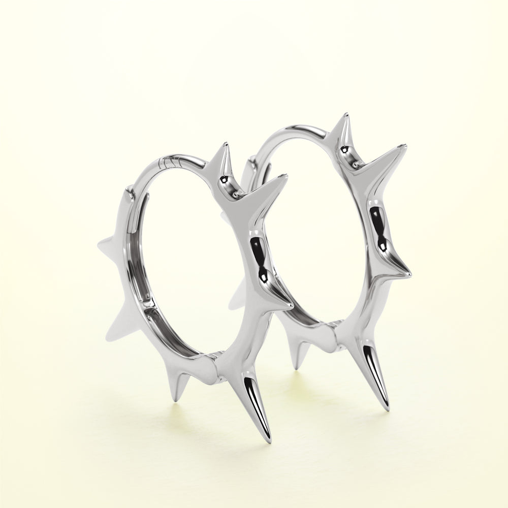 PURE Rockstar Hoops - 18K Gold - FENA daily Jewellery