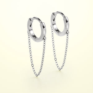 PURE Chain Hoops - 14K Gold - FENA daily Jewellery