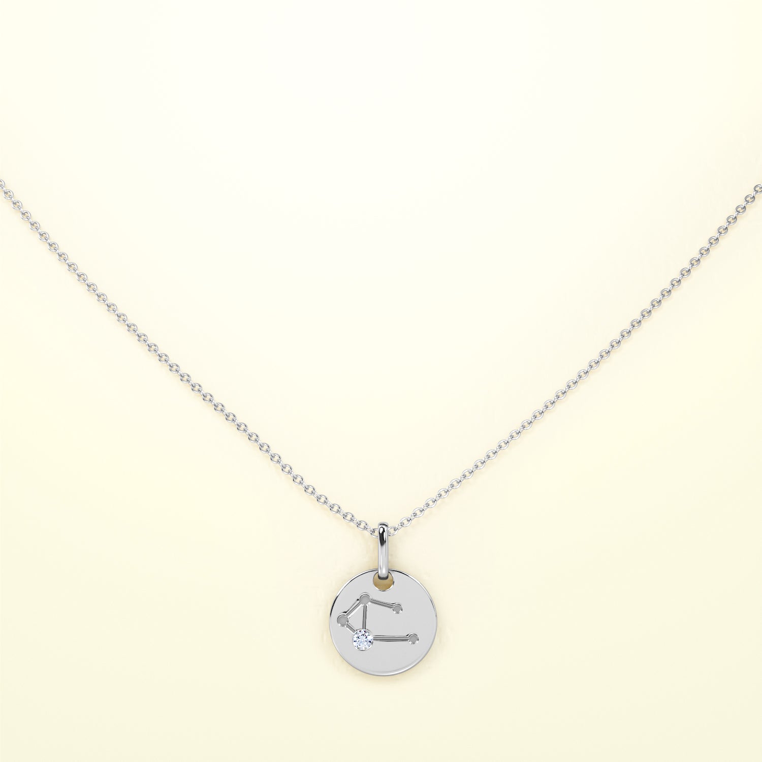 PURE Zodiac Waage - 14K Gold - FENA daily Jewellery