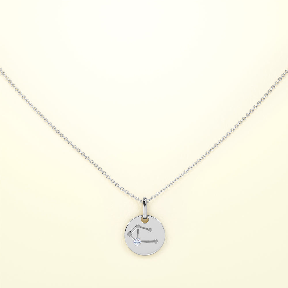 PURE Zodiac Waage - 14K Gold - FENA daily Jewellery