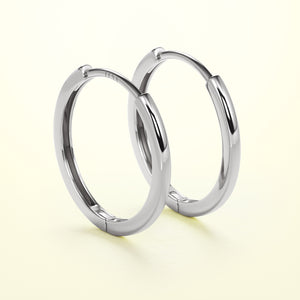 PURE Hoops large - 14K Gold - FENA daily Jewellery
