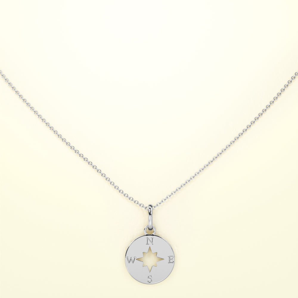 PURE Kompass - 14K Gold - FENA daily Jewellery