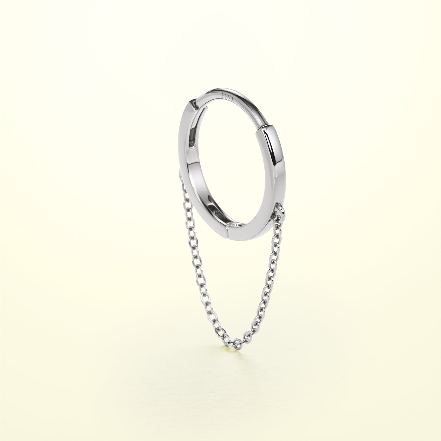 PURE Chain Hoops - 14K Gold