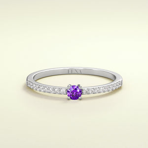 BIRTHSTONE Amethyst - Februar - FENA daily Jewellery