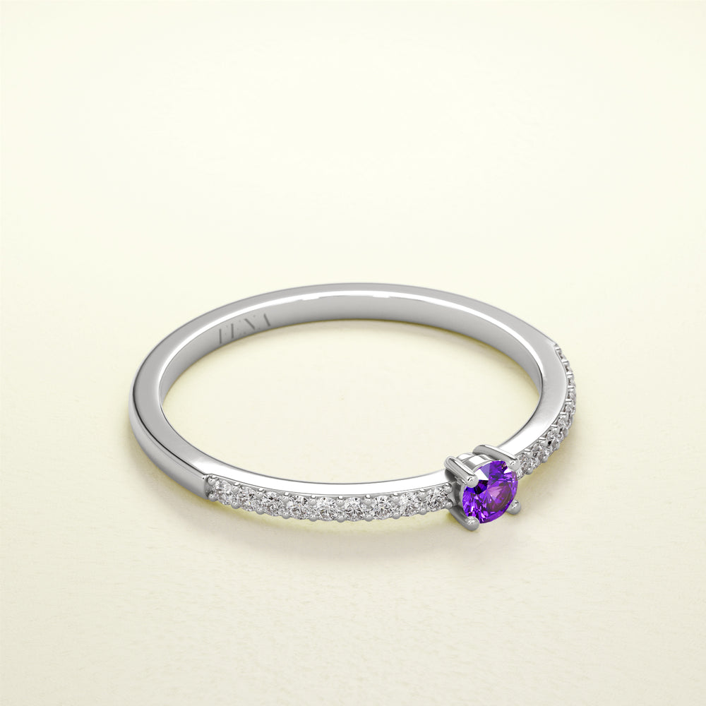 BIRTHSTONE Amethyst - Februar - FENA daily Jewellery