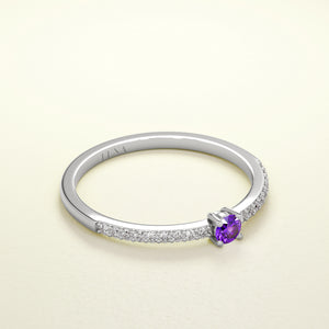 BIRTHSTONE Amethyst - Februar - FENA daily Jewellery