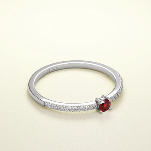 BIRTHSTONE Rubin - Juli - FENA daily Jewellery