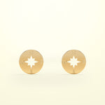 PURE Kompass - 14K Gold - FENA daily Jewellery