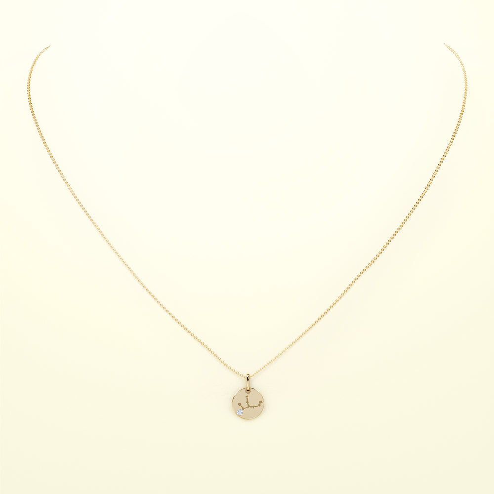 PURE Zodiac Jungfrau - 14K Gold - FENA daily Jewellery