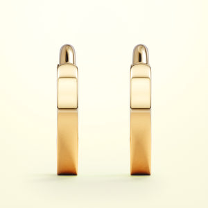 PURE Hoops small - 14K Gold - FENA daily Jewellery