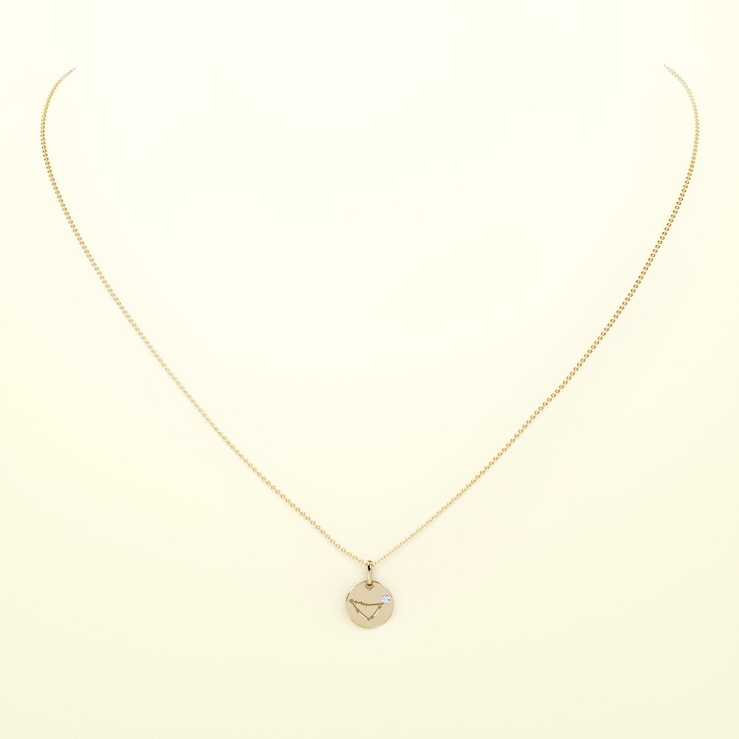 PURE Zodiac Steinbock - 14K Gold - FENA daily Jewellery