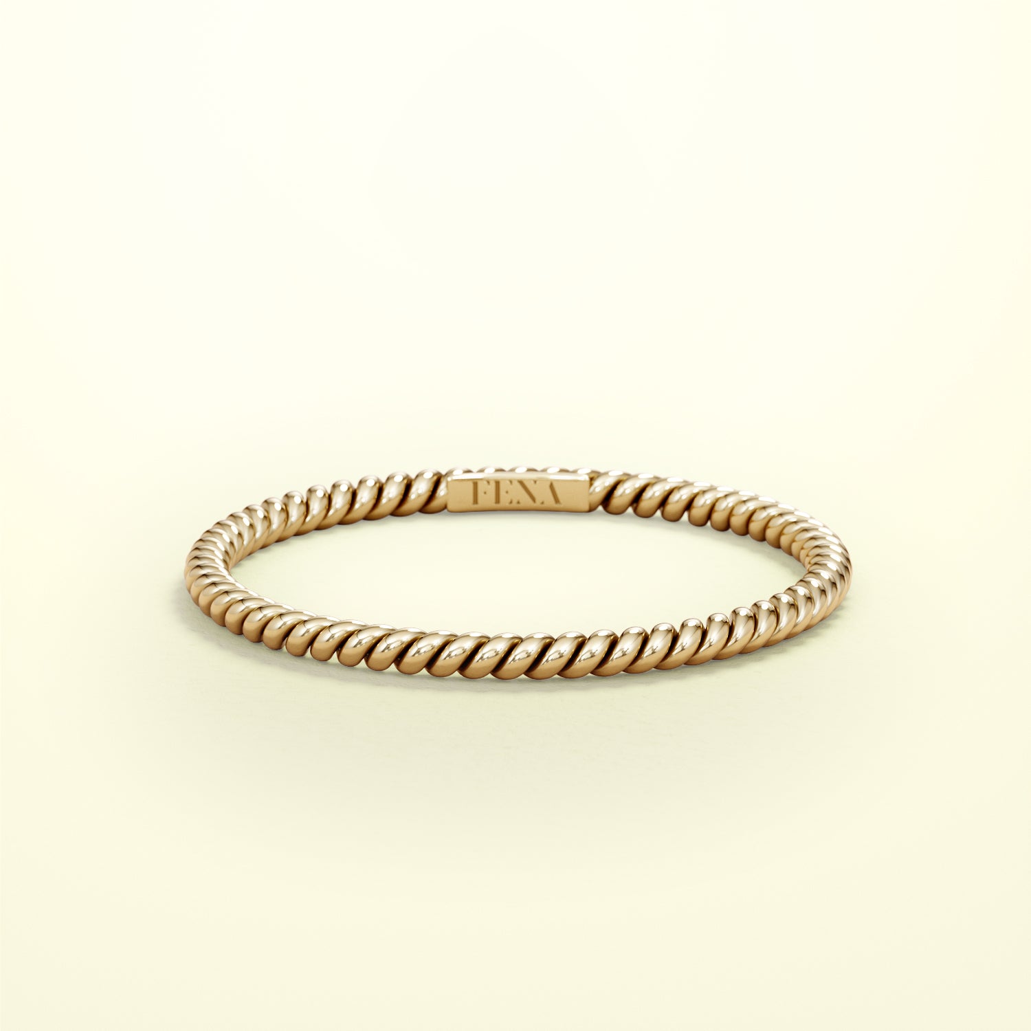 PURE Twist - 14K Gold - FENA daily Jewellery