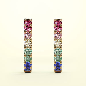 HOOP Rainbow large - FENA daily Jewellery