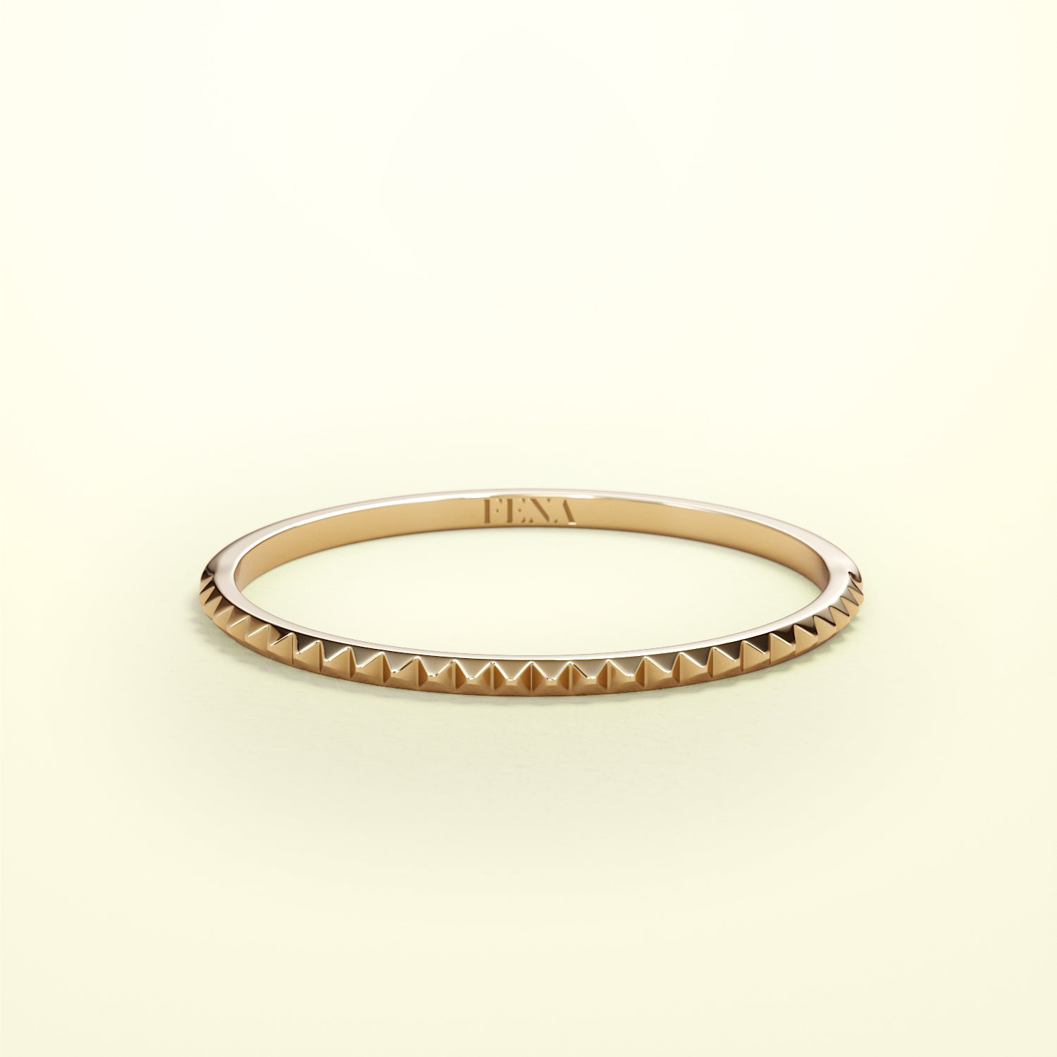 PURE Edgy - 14K Gold - FENA daily Jewellery