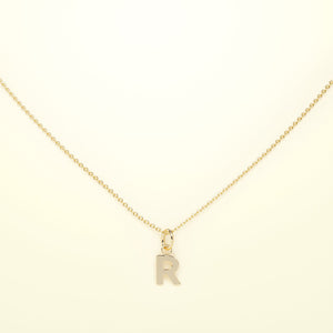 PURE Letters ohne Kette - 14K Gold