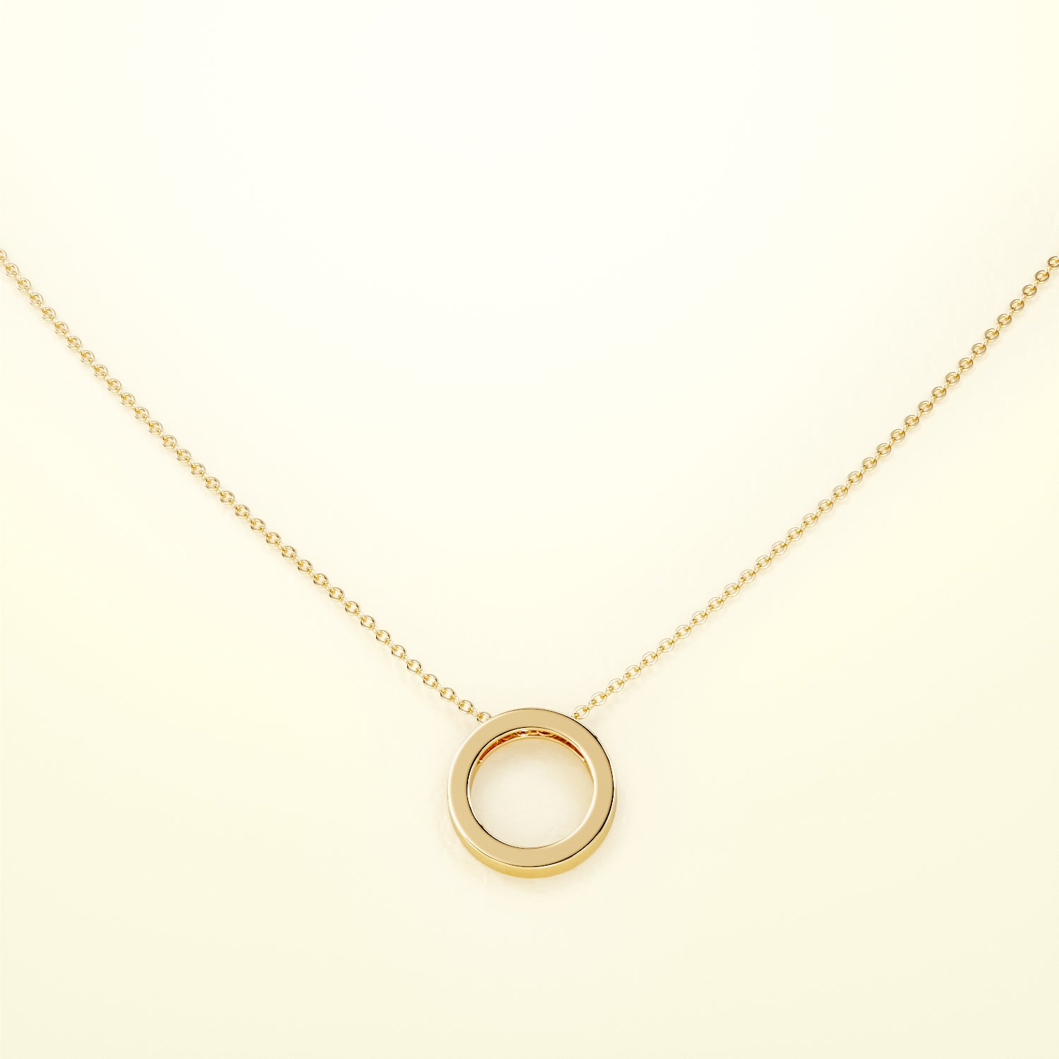 PURE Circle - 14K Gold - FENA daily Jewellery
