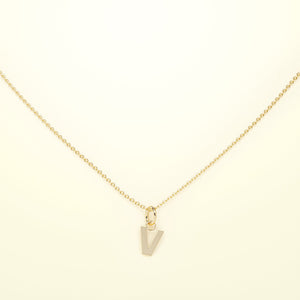 PURE Letters ohne Kette - 14K Gold