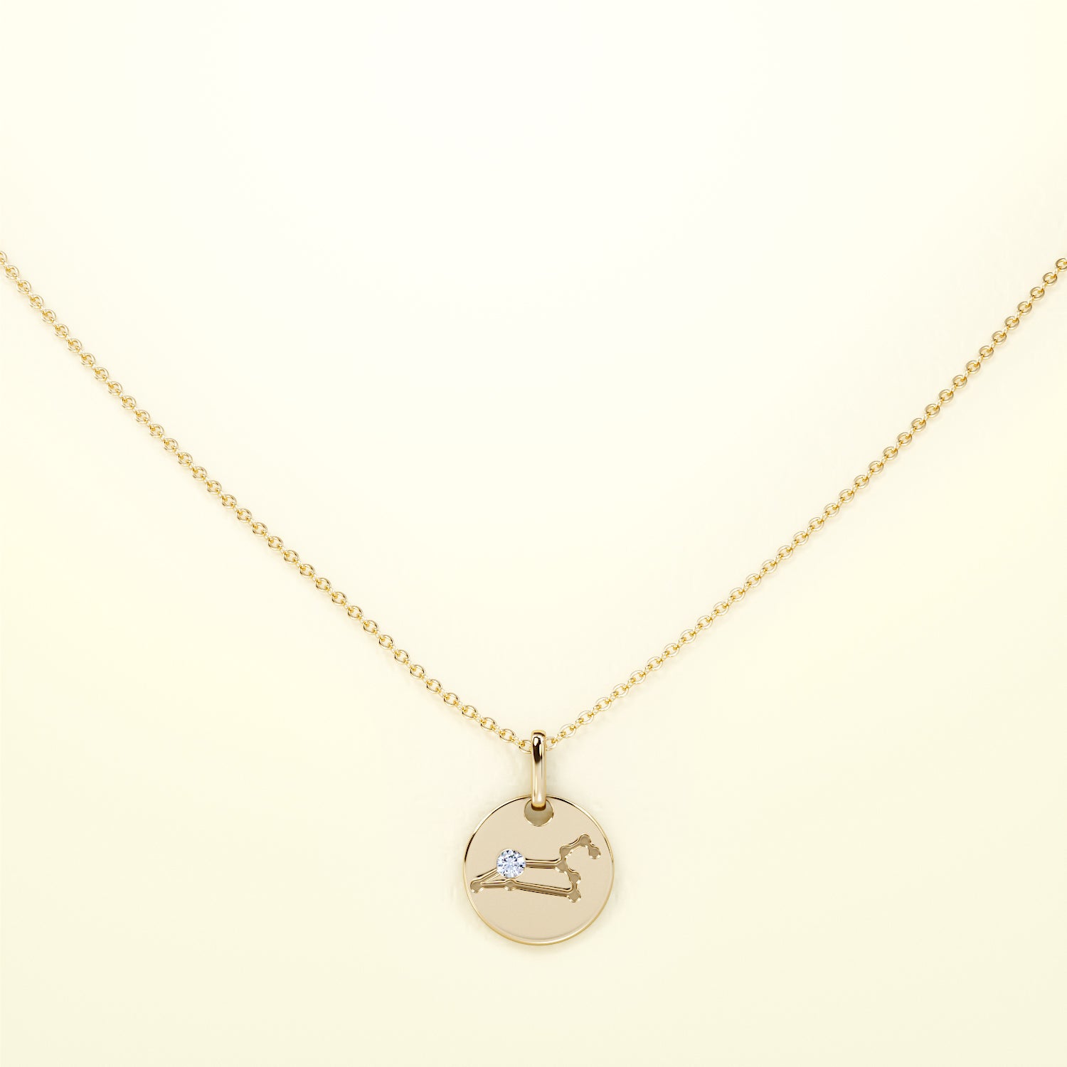 PURE Zodiac Löwe - 14K Gold - FENA daily Jewellery
