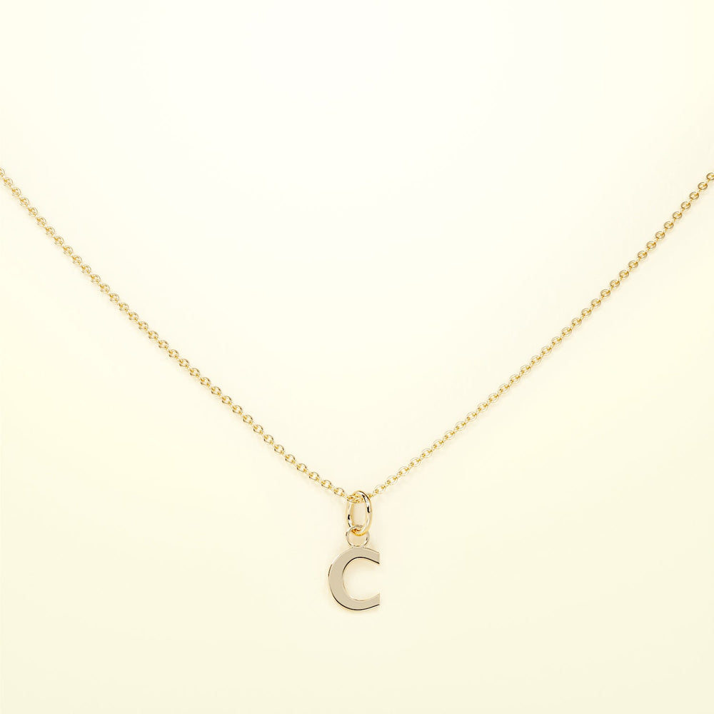 PURE Letters ohne Kette - 14K Gold