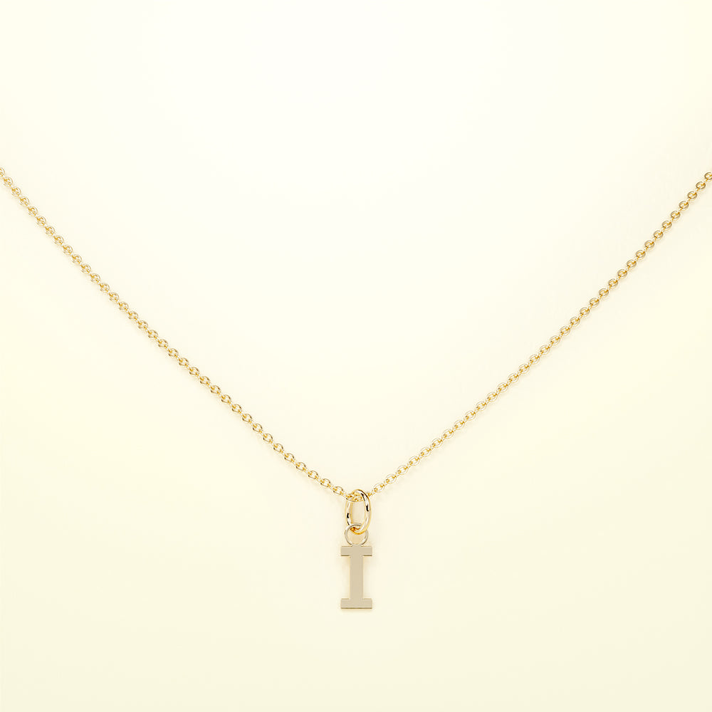 PURE Letters - 14K Gold - FENA daily Jewellery