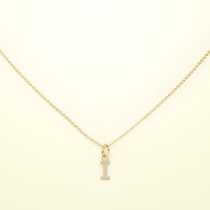 PURE Letters - 14K Gold - FENA daily Jewellery