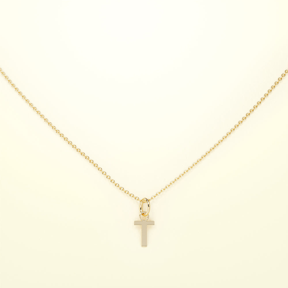 PURE Letters - 14K Gold - FENA daily Jewellery