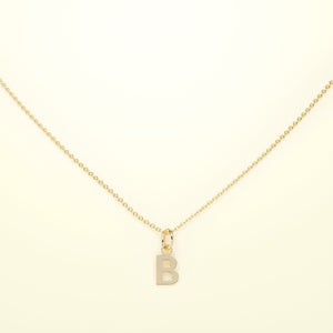 PURE Letters ohne Kette - 14K Gold